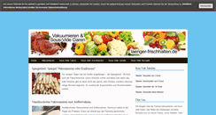 Desktop Screenshot of laenger-frischhalten.de